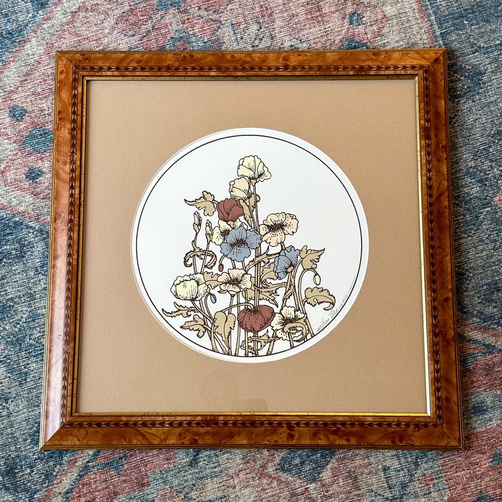 Numbered & Signed Serigraph Maryella Warren